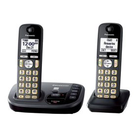 تلفن دو گوشی بیسیم پاناسونیک مدل KX-TGD222 استوک