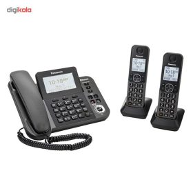 تلفن پاناسونیک آکبنددو گوشی مدل KX-TGF382N
